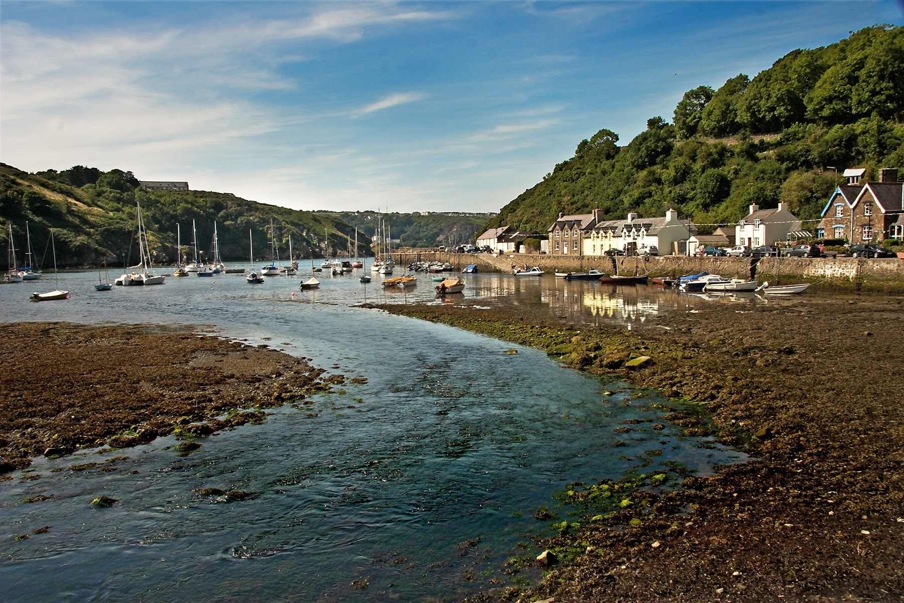 Lower Town at low tide
