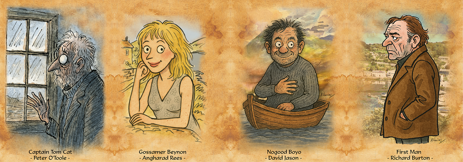 Under Milk Wood Characters