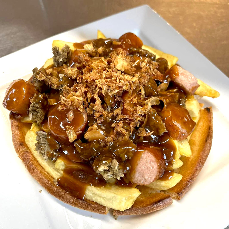 Yorkshire pudding with extras