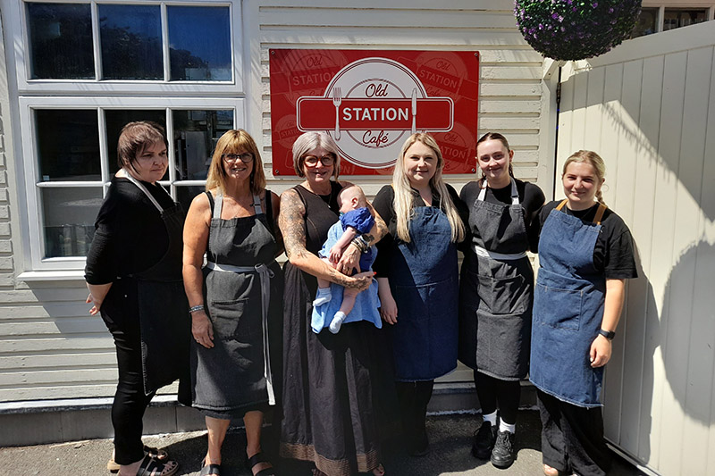 old station cafe team Old Station Café